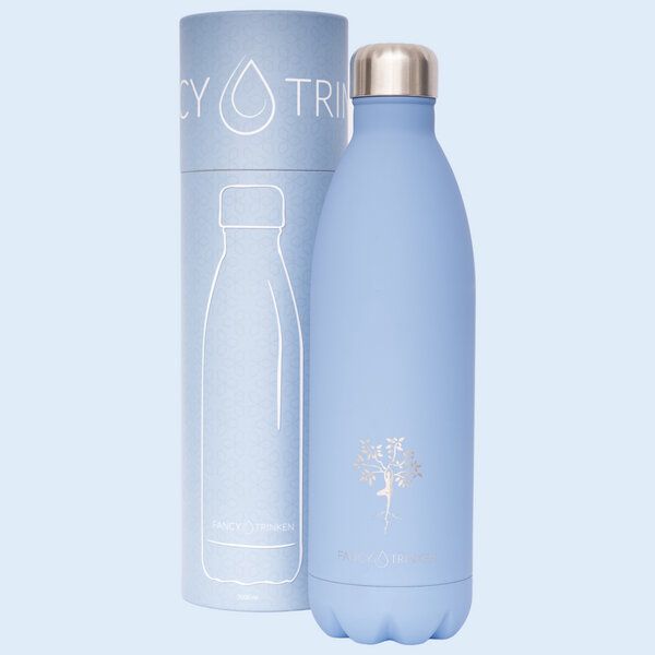 Fancy Trinken Isolierflasche 1 Liter, Trinkflasche aus Edelstahl von Fancy Trinken