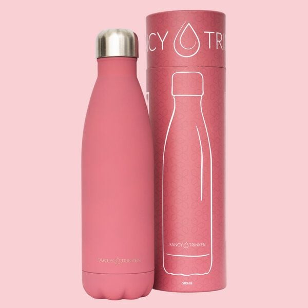 Fancy Trinken Isolierflasche 500 ml, Trinkflasche aus Edelstahl von Fancy Trinken