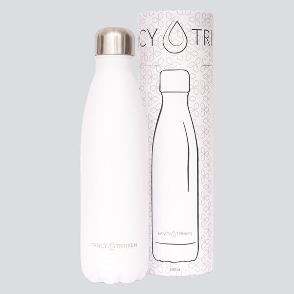 Fancy Trinken Isolierflasche 500 ml, Trinkflasche aus Edelstahl von Fancy Trinken
