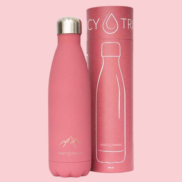 Fancy Trinken Isolierflasche 500 ml, Trinkflasche aus Edelstahl von Fancy Trinken