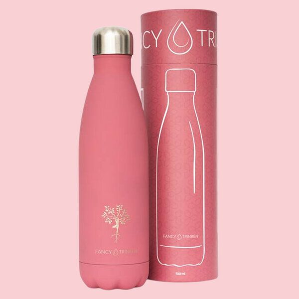 Fancy Trinken Isolierflasche 500 ml, Trinkflasche aus Edelstahl von Fancy Trinken