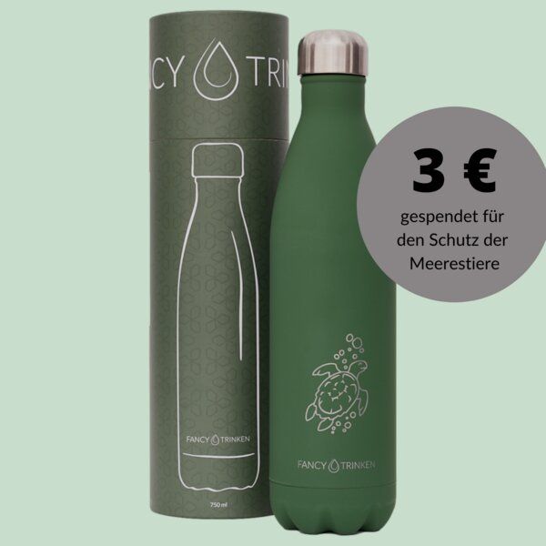 Fancy Trinken Isolierflasche 750 ml, Trinkflasche aus Edelstahl von Fancy Trinken