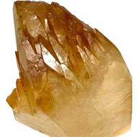 Hundszahn Calcit Stellar Strahl Goldener Honig Kristall Elmwood von FancyFossils