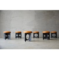 Intersect Stahl Drehhocker Intersect Stahl Drehhocker von FandFVintage