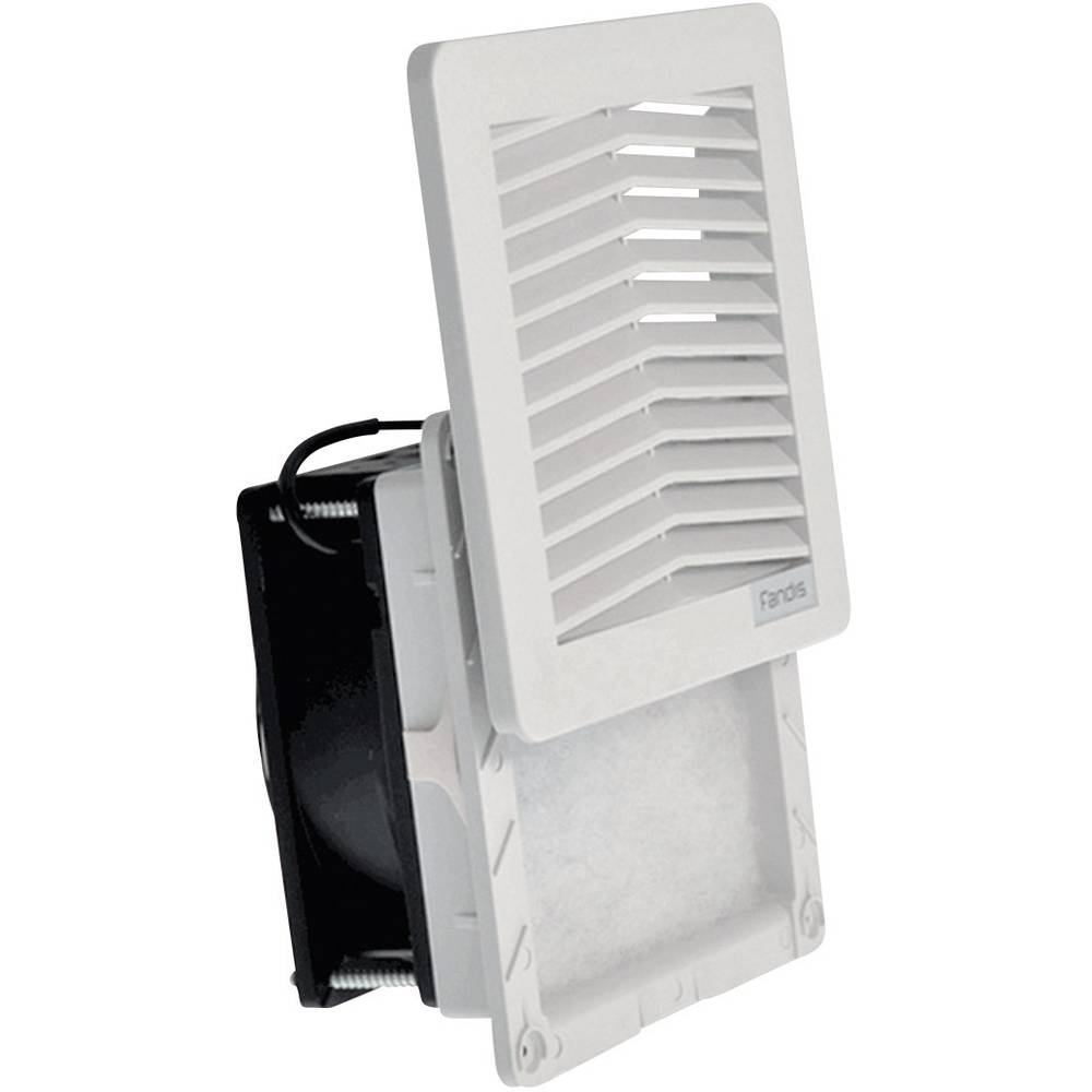 Fandis Ff12 A230 Un Schaltschranklüfter Ventilator 230 Vac 18 W 150x150x65.5mm Grau B-Ware von Fandis
