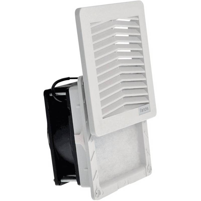 Fandis Ff12 A230 Un Schaltschranklüfter Ventilator 230 Vac 18 W 150x150x65.5mm Grau B-Ware von Fandis