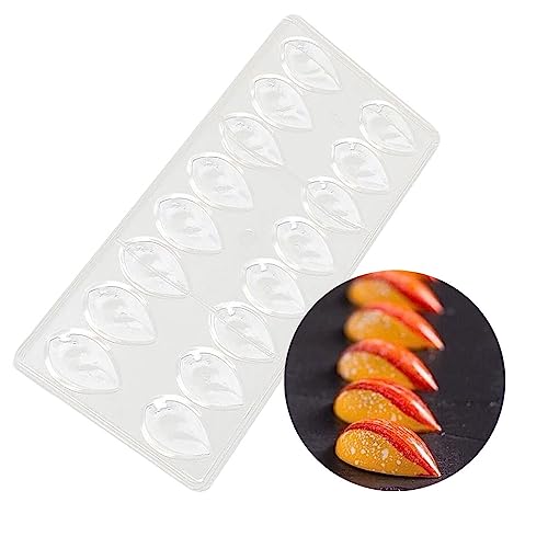 Voarge Schokoladen-Gussform/Backform aus Polycarbonat mit Lotusförmchen, Olive Fruit Drop Wasser Lemon Lotus Form Polycarbonat Schokolade Form Voarge Schokoladen-Gussform/Backform aus Polycarbonat mit Lotusförmchen, Olive Fruit Drop Wasser Lemon Lotus Form Polycarbonat Schokolade Form von Voarge