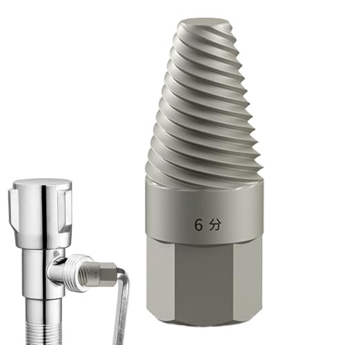 Fangfhai Abzieher für beschädigte Gewinderohre, schnelles Entfernen, Reparaturwerkzeug, rutschfester, ergonomischer Winkelventilentferner für beschädigte Schraubenausdrücke Fangfhai Abzieher für beschädigte Gewinderohre, schnelles Entfernen, Reparaturwerkzeug, rutschfester, ergonomischer Winkelventilentferner für beschädigte Schraubenausdrücke von Fangfhai