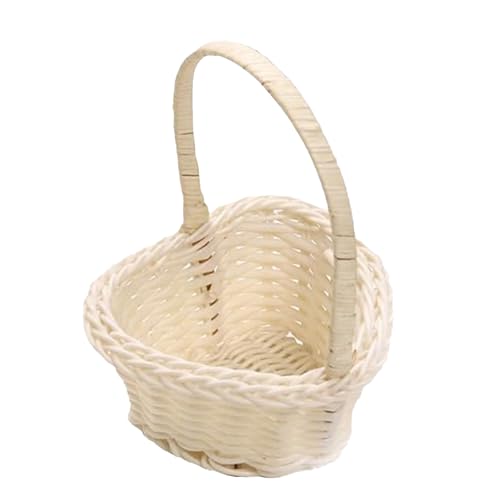 Fangfhai Mini gewebter Blumenkorb, Rattan-Blumenkörbe, ästhetischer, rustikaler Behälter, Fotografie-Requisite für Ostern, Geburtstag, Schlafzimmer, Weihnachten, Kinderzimmer Fangfhai Mini gewebter Blumenkorb, Rattan-Blumenkörbe, ästhetischer, rustikaler Behälter, Fotografie-Requisite für Ostern, Geburtstag, Schlafzimmer, Weihnachten, Kinderzimmer von Fangfhai