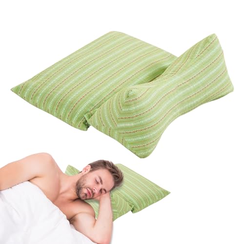 Fangssiy Nackenstützkissen | Buchweizenhülsen-Kissen Zum Schlafen - Halswirbelsäulenstütze Ergonomisches Kissen Bettwäschezubehör für Schläfer Bett Auto Couch Büro Zuhause Flugzeug Fangssiy Nackenstützkissen | Buchweizenhülsen-Kissen Zum Schlafen - Halswirbelsäulenstütze Ergonomisches Kissen Bettwäschezubehör für Schläfer Bett Auto Couch Büro Zuhause Flugzeug von Fangssiy