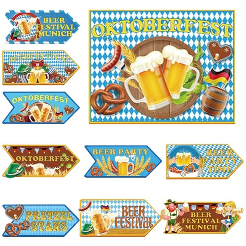 Fangssiy Oktoberfest Schilder - Vintage Oktoberfest Party Deko | Aus Holz Für Gäste Deutsche Outdoor Rasen Garten Partys Und Events Fangssiy Oktoberfest Schilder - Vintage Oktoberfest Party Deko | Aus Holz Für Gäste Deutsche Outdoor Rasen Garten Partys Und Events von Fangssiy