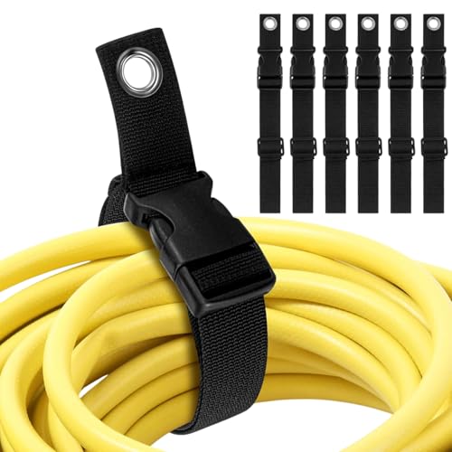 Fangssiy Verlängerungskabel Aufbewahrung | Verlängerungskabel Aufhänger - 6 Stück Verstellbare Aufhängung zur Werkstattorganisation für Garagenzubehör Seile Schläuche Ordnungssystem Haus Innenbereich Fangssiy Verlängerungskabel Aufbewahrung | Verlängerungskabel Aufhänger - 6 Stück Verstellbare Aufhängung zur Werkstattorganisation für Garagenzubehör Seile Schläuche Ordnungssystem Haus Innenbereich von Fangssiy