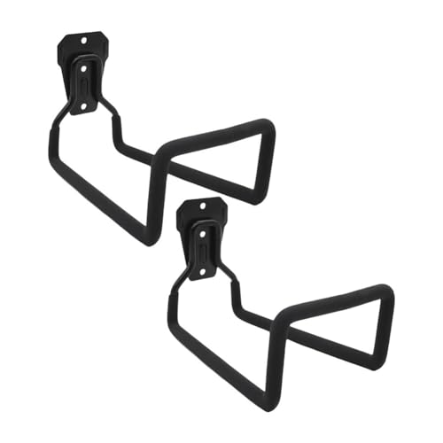 Fangxuee 2 Stück Schlauchhalter Aus Metall, Robuster Schlauchhalter, Wandmontage, Gartenschlauchhalter, Garagenschlauchhaken von Fangxuee