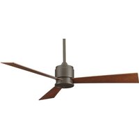 Fanimation Zonix SN Deckenventilator 70W (Ø x H) 132cm x 393mm Nickel (satiniert) von Fanimation