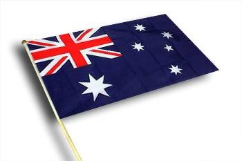Fahne Australien 30x40 cm von Fanmarkt
