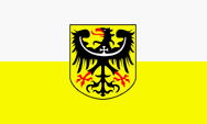 Fahne Schlesien 90x150 cm von Fanmarkt