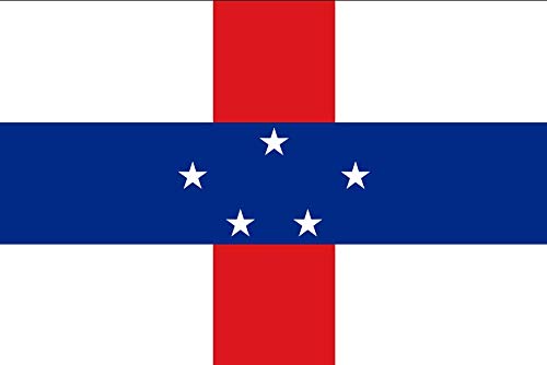 Fahne Flagge Antillen Niederlaendische Holland 90x150 cm Fahnen mit Ösen von Fanshop Lünen