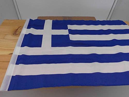 Flagge Fahne Griechenland Stockflagge 60x90 cm Stockfahne Qualität Fahnen Deko ohne Stock von Fanshop Lünen