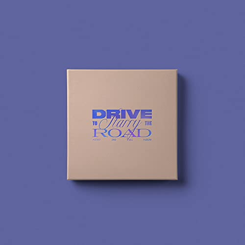 Fantagio Music - ASTRO - Drive to the Starry Road [Road ver.] 3rd Album + Folded Poster + Extra Photocards Set (15,8 x 3,5 cm, Beige, Modern, Weltraumthema) - K-POP von Fantagio Music