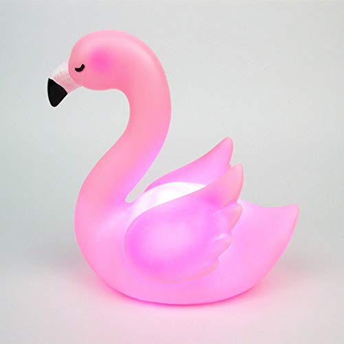 Fantasee LED Flamingo Nachtlicht Dekorative Licht Batteriebetrieben Baby Kinder Kinderzimmer Licht für Schlafzimmer Party Weihnachten Geburtstag Geschenk (Rosa, Flamingo) von Fantes