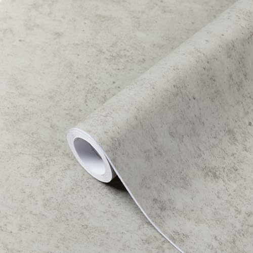 Fantasnight Klebefolie Möbel Bräunlich Grau 60 X 600cm Betonoptik Möbelfolie Selbstklebend Matt Effekt Folie für Möbel Küche Fensterbank Schrank Dunkelgrau Wasserdicht Tapete von Fantasnight