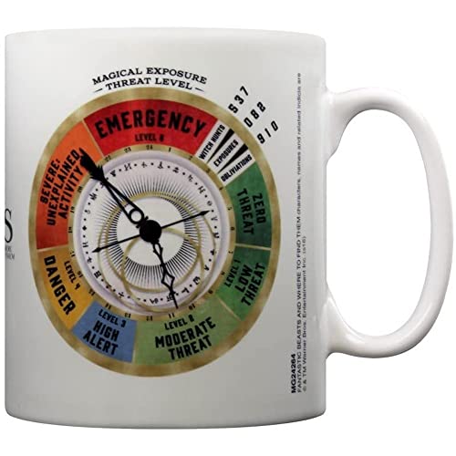 Wizarding World Kaffeetassen, Keramik, Mehrfarbig, 7.9 x 11 x 9.3 cm von Pyramid International