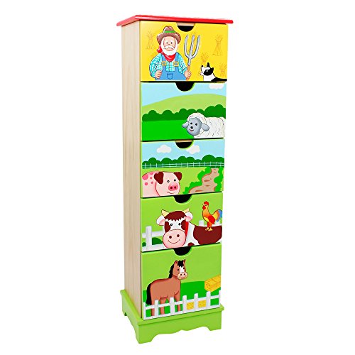 Fantasy Fields Spielzeug Möbel Happy Farm 5 Schubladenschrank -TD-11323A von Fantasy Fields