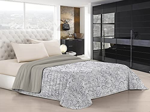 Fantasy Summer Bettdecke, Mikrofaser, 2-Sitzer, kunstvoll verziert von Italian Bed Linen