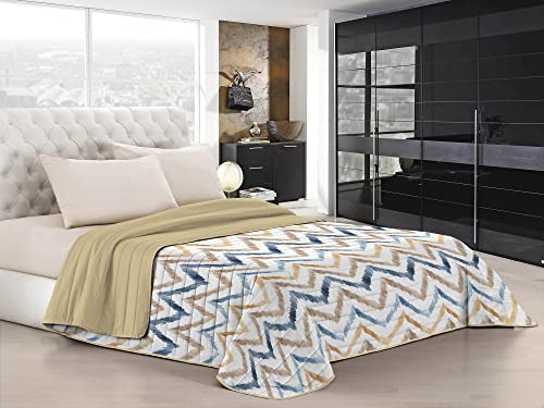 Italian Bed Linen Doubleface Sommersteppdecke “Fantasy“, Microfiber, Hippy, Kleine Doppelte von Italian Bed Linen