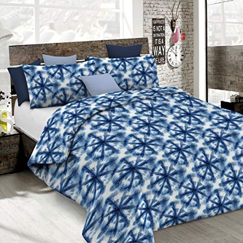 Italian Bed Linen Fantasy Bettbezug, Batik, Einzelne von Italian Bed Linen
