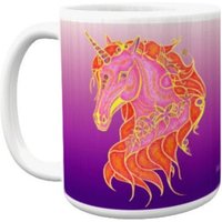 Tasse/Becher Einhorn Star 2 in 1 - Zwei Einhörner Auf Einer Tasse/Fantasy Horse Geschenke Für Pferdefreunde von FantasyHorseGifts