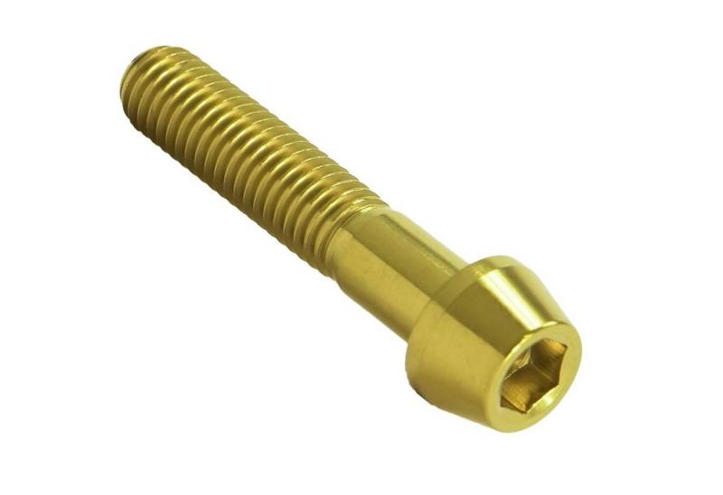 Fantic26 Schrauben-Set Titan M5 Innensechskant Schraube DIN 912 konisch von Fantic26