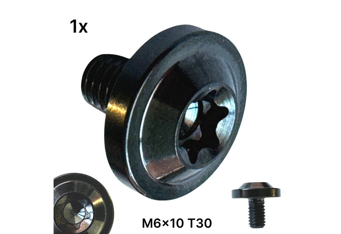 Fantic26 Schrauben-Set Titan M6x10 Torx T30 Flachkopf Motorraum Verkleidung Schraube Schwarz Fantic26 Schrauben-Set Titan M6x10 Torx T30 Flachkopf Motorraum Verkleidung Schraube Schwarz von Fantic26