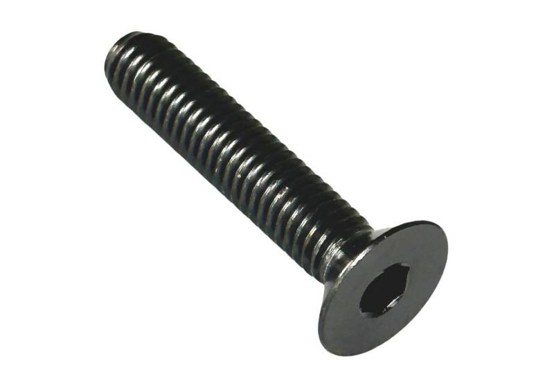 Fantic26 Schrauben-Set Titan M6x30 Senkkopfschraube DIN 7991 Innensechskannt Schwarz von Fantic26