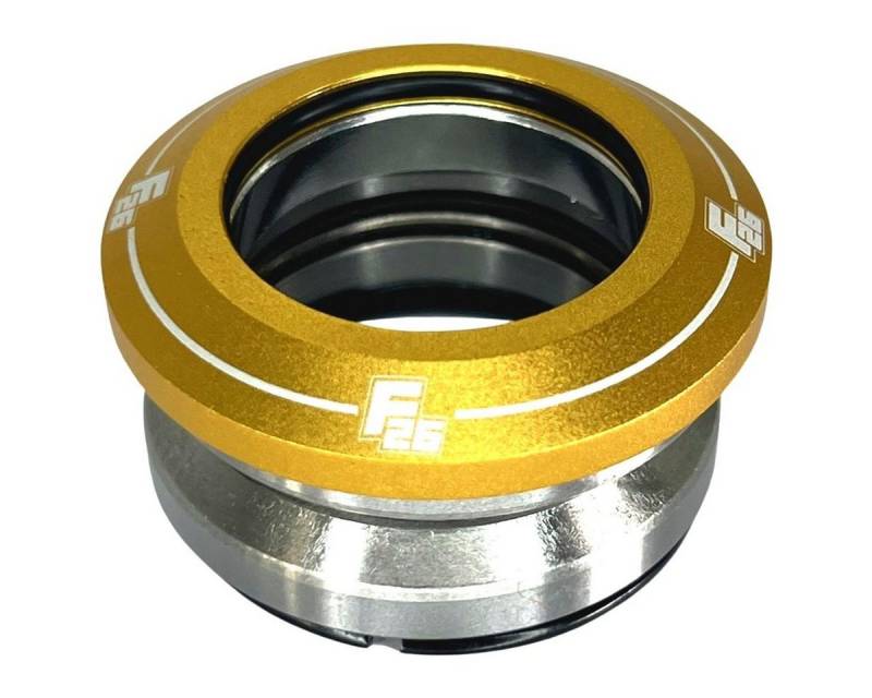 Fantic26 Stuntscooter Fantic26 Stunt-Scooter / BMX Full Integrated Headset 1 1/8'' Gold von Fantic26