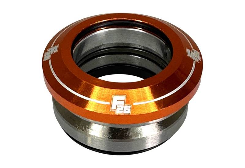 Fantic26 Stuntscooter Fantic26 Stunt-Scooter / BMX Full Integrated Headset 1 1/8'' Orange von Fantic26