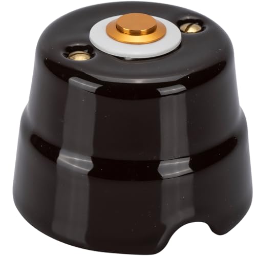 FANTON FME84003BW Taster Messing Klingel 2A 48 V MA von Fanton