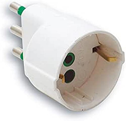 FME 87130 Typ L (IT) Universal weiß Adapter Steckdose Netzteil – Adapter Steckdosen Netzteil von Fanton
