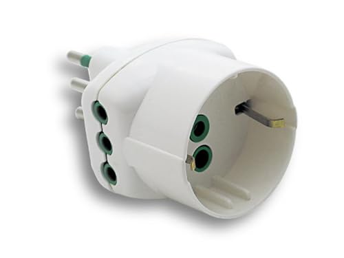 FME 87210 Netzstecker-Adapter für Steckdose weiß von Fanton