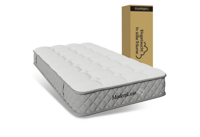 Boxspringmatratze Orthopädische Kaltschaummatratze, Fanttik, 21 cm hoch, (Mattress mit 7-Zonen-Taschenfederkern, Härtegrad H3 (mittelfest), 20 cm Höhe,Bambuskohle-Schaumstoff, Kaltschaummatratze von Fanttik