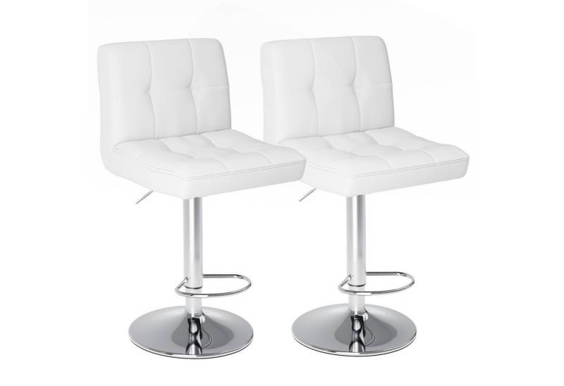 Fanttik Barhocker Barhocker (2er-Set) gut gepolstert Barstühle Küchenstühle (2er-Pack) von Fanttik