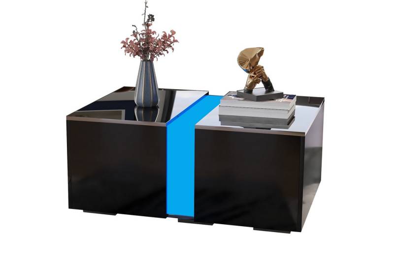 Fanttik Couchtisch Hochglanz Couchtisch, Wohnzimmertisch mit LED-Beleuchtung Fanttik Couchtisch Hochglanz Couchtisch, Wohnzimmertisch mit LED-Beleuchtung von Fanttik