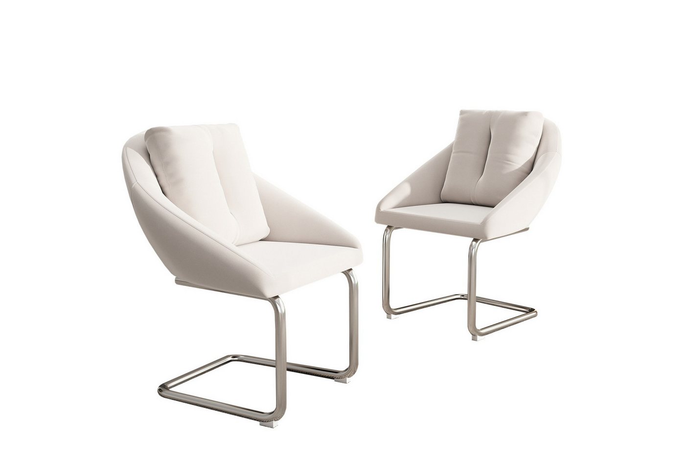 Fanttik Esszimmerstuhl Bürostuhl,Esszimmerstuhl aus Samt,mit Kissen, ( 2/4/6-Set )  (2 St), Für Wohnzimmer Und Schlafzimmer,Gewölbte Stützbeine von Fanttik