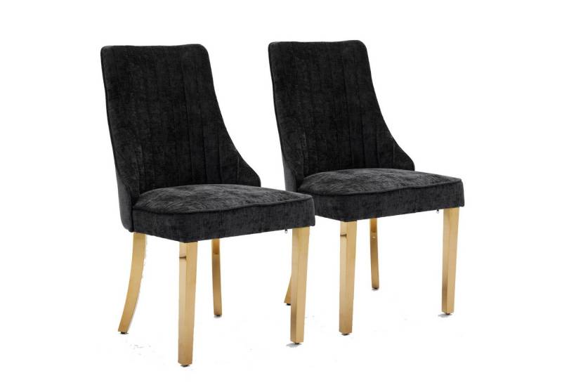 Fanttik Esszimmerstuhl Esszimmerstühle 2er Set,Küchenstuhl Wohnzimmerstuhl (2 St), Gepolsterte Küchenstühle für Esszimmer Küche Restaurant von Fanttik