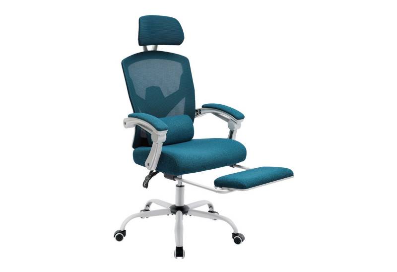 Fanttik Gaming-Stuhl Bürostuhl ergonomischer Stuhl Atmungsaktiver Netzbezug mit Fußstütze, Schreibtischstuhl mit Lendenwirbelstütze und höhenverstellbar Fanttik Gaming-Stuhl Bürostuhl ergonomischer Stuhl Atmungsaktiver Netzbezug mit Fußstütze, Schreibtischstuhl mit Lendenwirbelstütze und höhenverstellbar von Fanttik