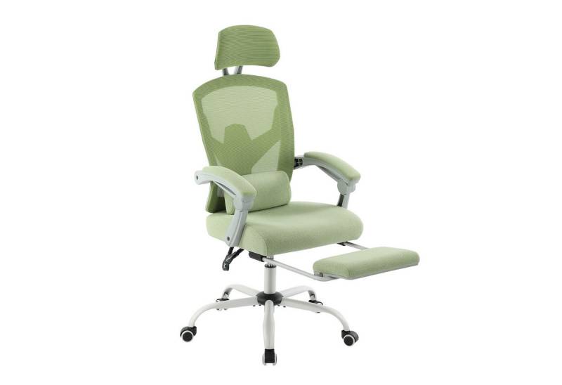 Fanttik Gaming-Stuhl Bürostuhl ergonomischer Stuhl Atmungsaktiver Netzbezug mit Fußstütze, Schreibtischstuhl mit Lendenwirbelstütze und höhenverstellbar Fanttik Gaming-Stuhl Bürostuhl ergonomischer Stuhl Atmungsaktiver Netzbezug mit Fußstütze, Schreibtischstuhl mit Lendenwirbelstütze und höhenverstellbar von Fanttik