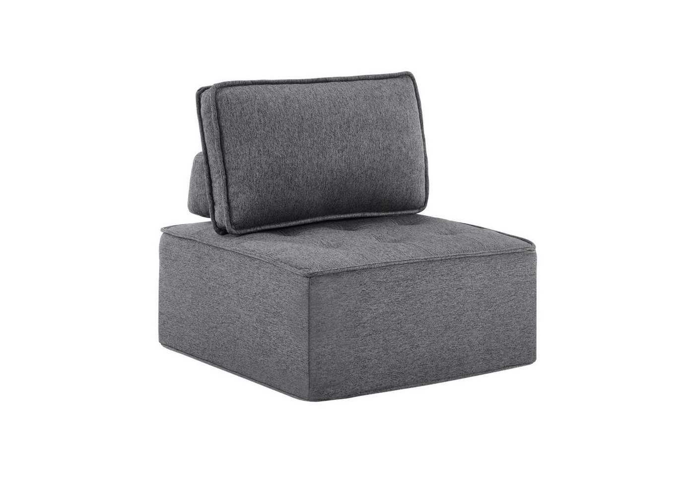 Fanttik Loungesessel Einzelsofa, Kleine Sitzgarnitur,Sitzsack mit Rückenlehne, (Relaxsessel, Lounge&Cocktailsessel), Sofa für Wohnzimmer Schlafzimmer, Gästezimmer oder Kinderzimmer von Fanttik