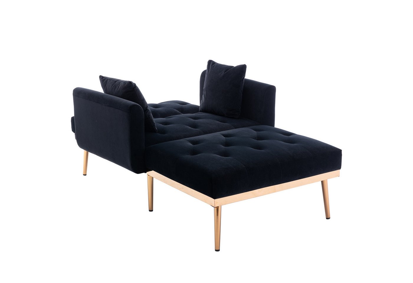 Fanttik Sessel Moderne Stil Sessel, verstellbare Rückenlehne Sessel Liegestuhl (1, 2er Set), verstellbar von Fanttik