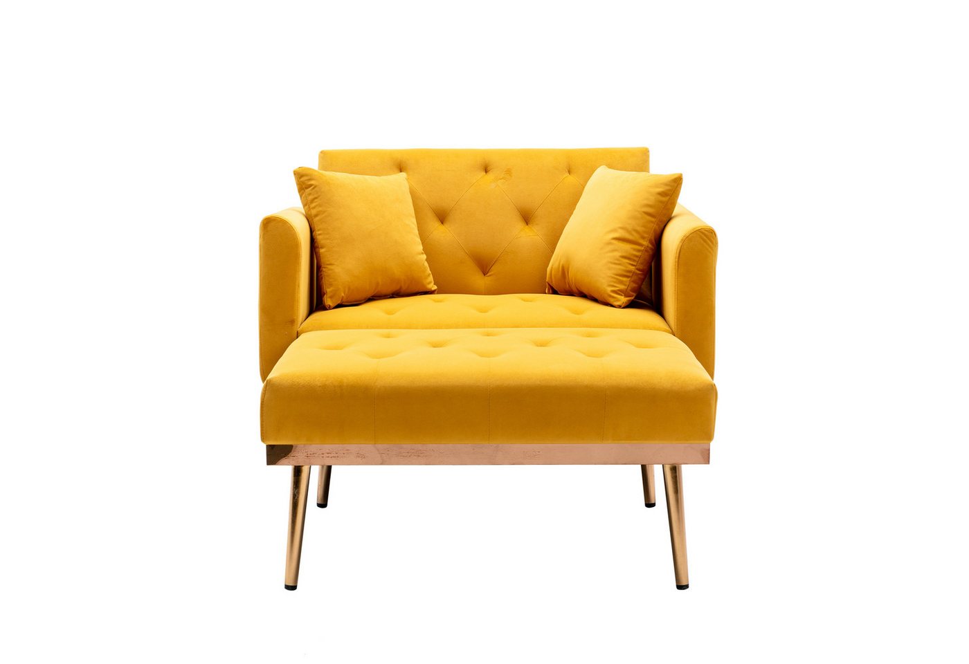 Fanttik Sessel Moderne Stil Sessel, verstellbare Rückenlehne Sessel Liegestuhl (1, 2er Set), verstellbar von Fanttik
