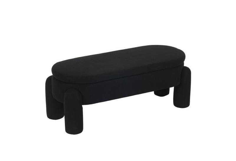 Fanttik Sitzhocker Gepolstert und Hochwertiger Chenille-Stoff (Set, 1er Set), mit Stauraumfach von Fanttik